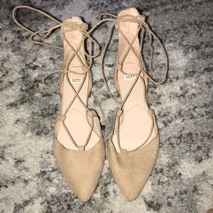 Zara Lacs Up Flat
